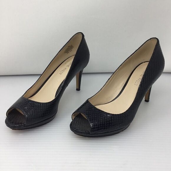 Nine West Gelabelle Peep Toe Pump (A11) - Picture 1 of 7